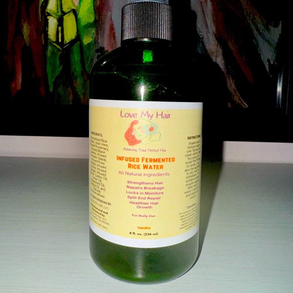 Infused Fermented Rice Water 8oz - Picture 5 of 5
